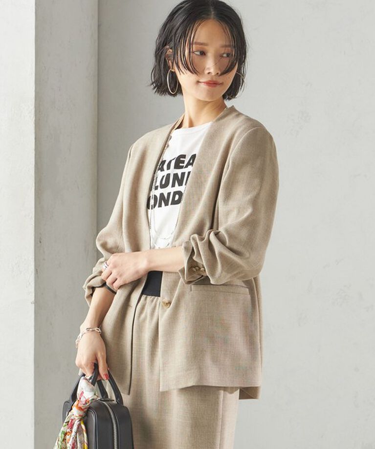 SHIPS for women「in mood:ミニ ハート ロング ネックレス」|ネックレス|