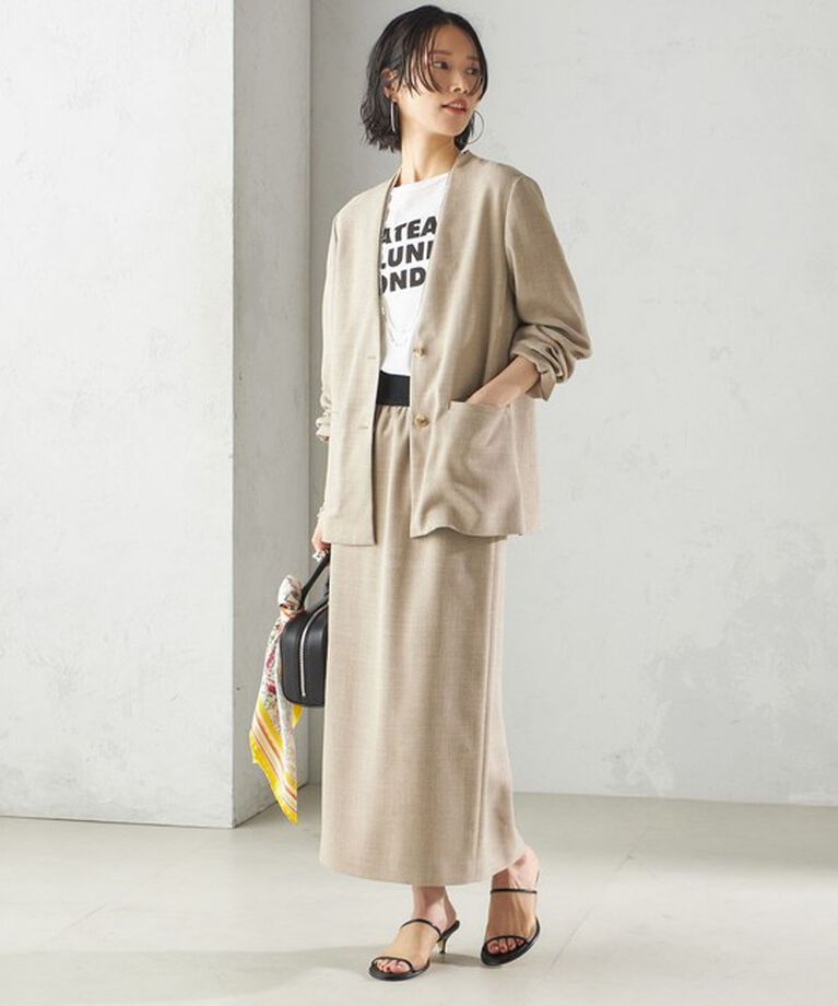 SHIPS for women「in mood:ミニ ハート ロング ネックレス」|ネックレス|