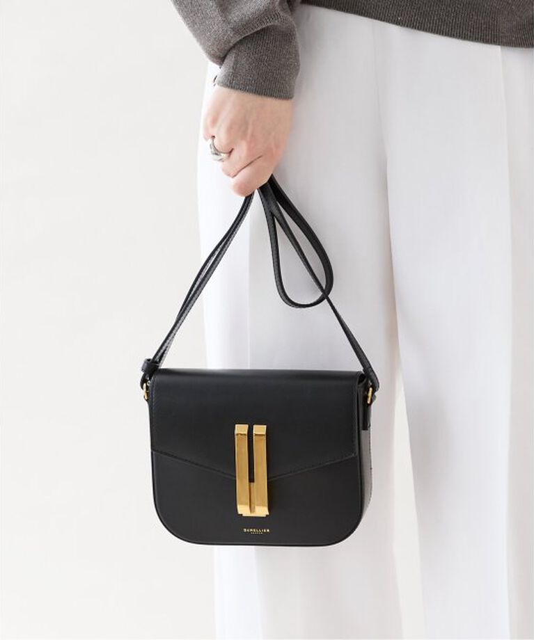 VERMEIL par iena「DEMELLIER（デメリエール）The Small Vancouver N114」|ショルダー・メッセンジャー|ブラック