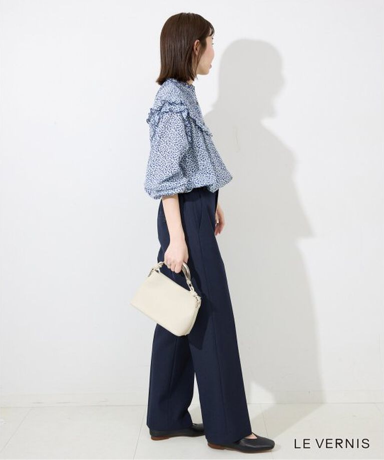 SLOBE IENA「LE VERNIS/ル ベルニ Sculpture boxy 244-210501」|ショルダー・メッセンジャー|