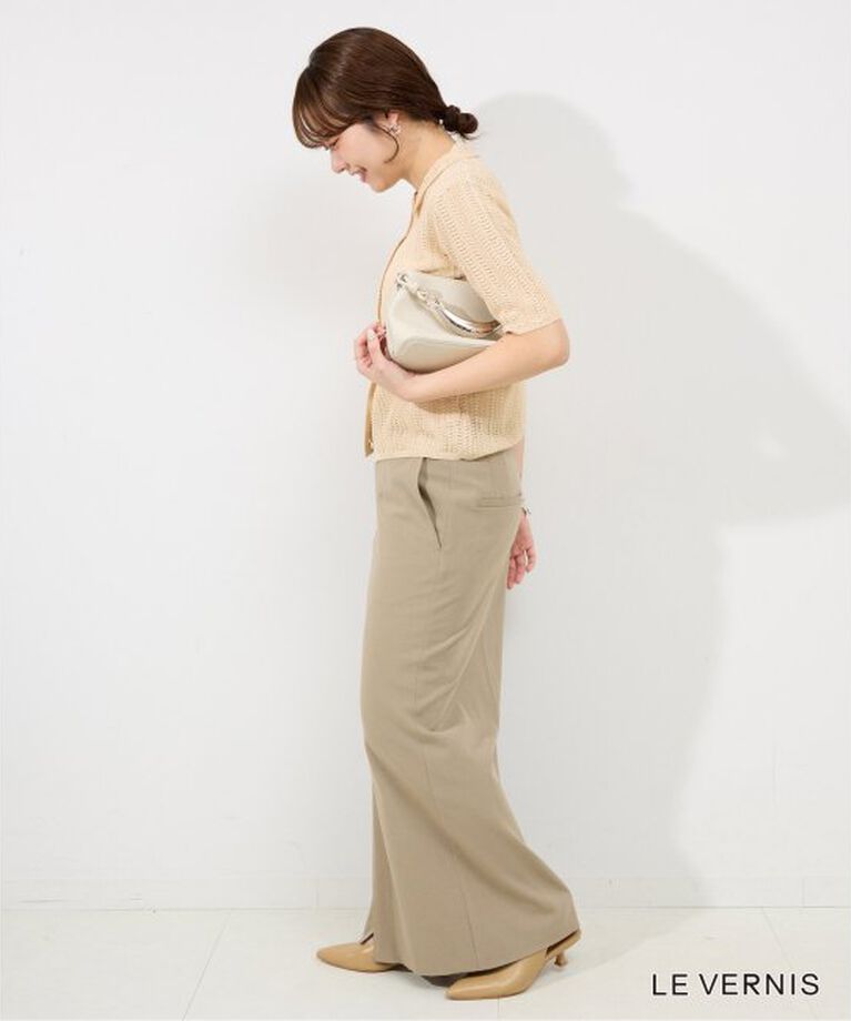 SLOBE IENA「LE VERNIS/ル ベルニ Sculpture boxy 244-210501」|ショルダー・メッセンジャー|