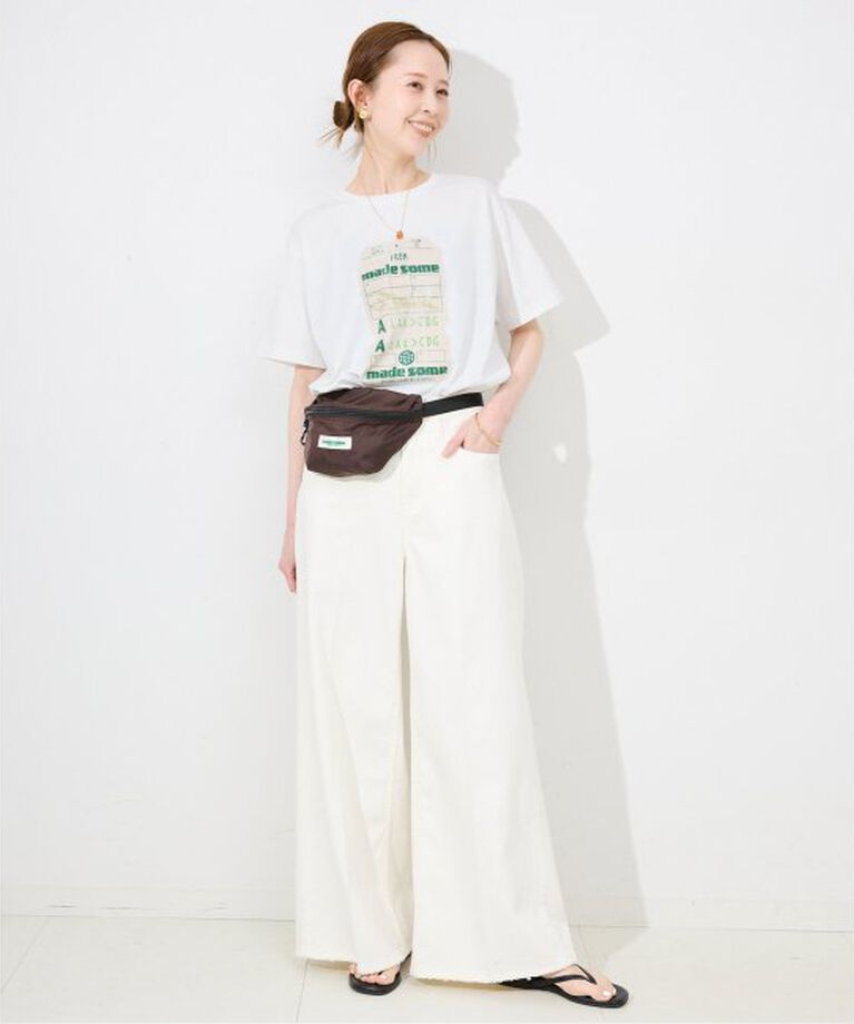 SLOBE IENA「made some sports wear for SLOBE IENA ロゴTEE」|Tシャツ・カットソー|