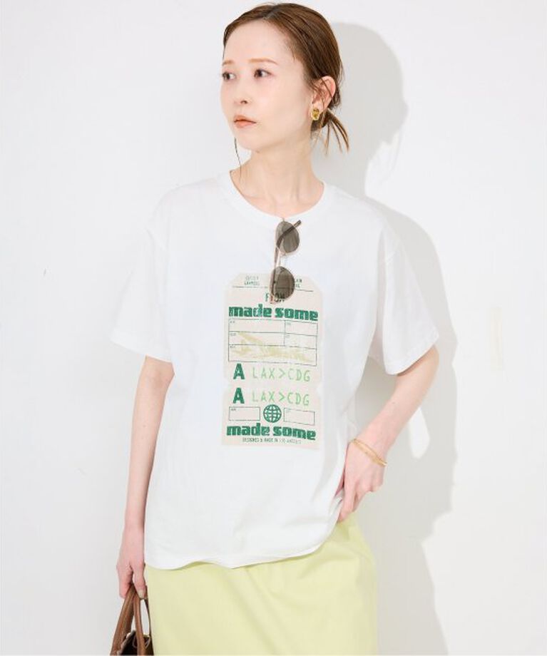 SLOBE IENA「made some sports wear for SLOBE IENA ロゴTEE」|Tシャツ・カットソー|