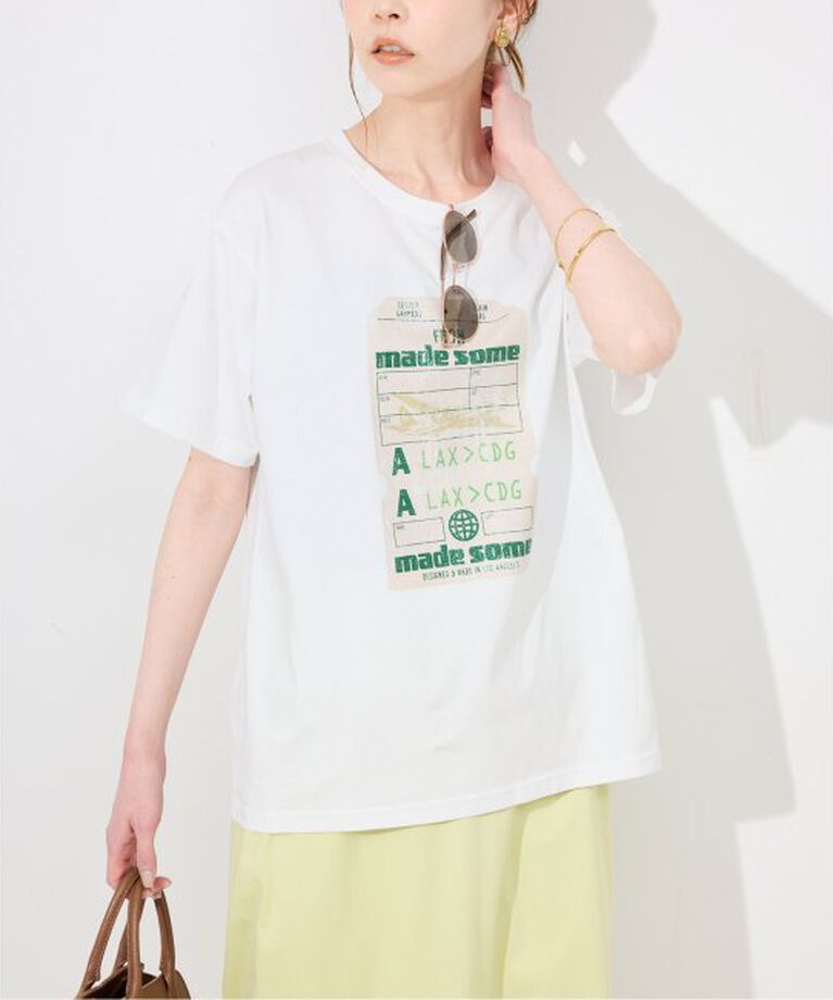 SLOBE IENA「made some sports wear for SLOBE IENA ロゴTEE」|Tシャツ・カットソー|