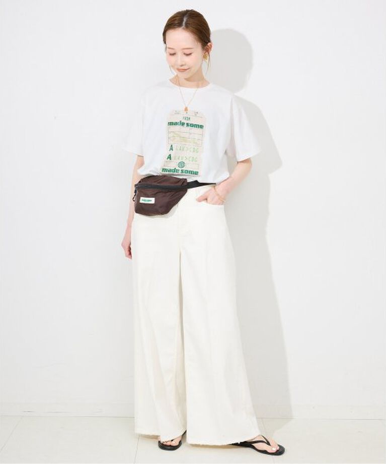 SLOBE IENA「made some sports wear for SLOBE IENA ロゴTEE」|Tシャツ・カットソー|