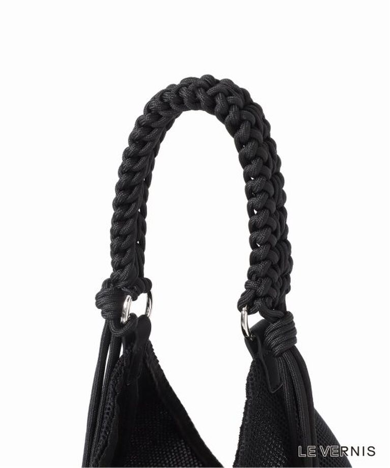 SLOBE IENA「《予約》LE VERNIS/ル ベルニ パラコードハンドルメッシュバック 235-211505」|ショルダー・メッセンジャー|