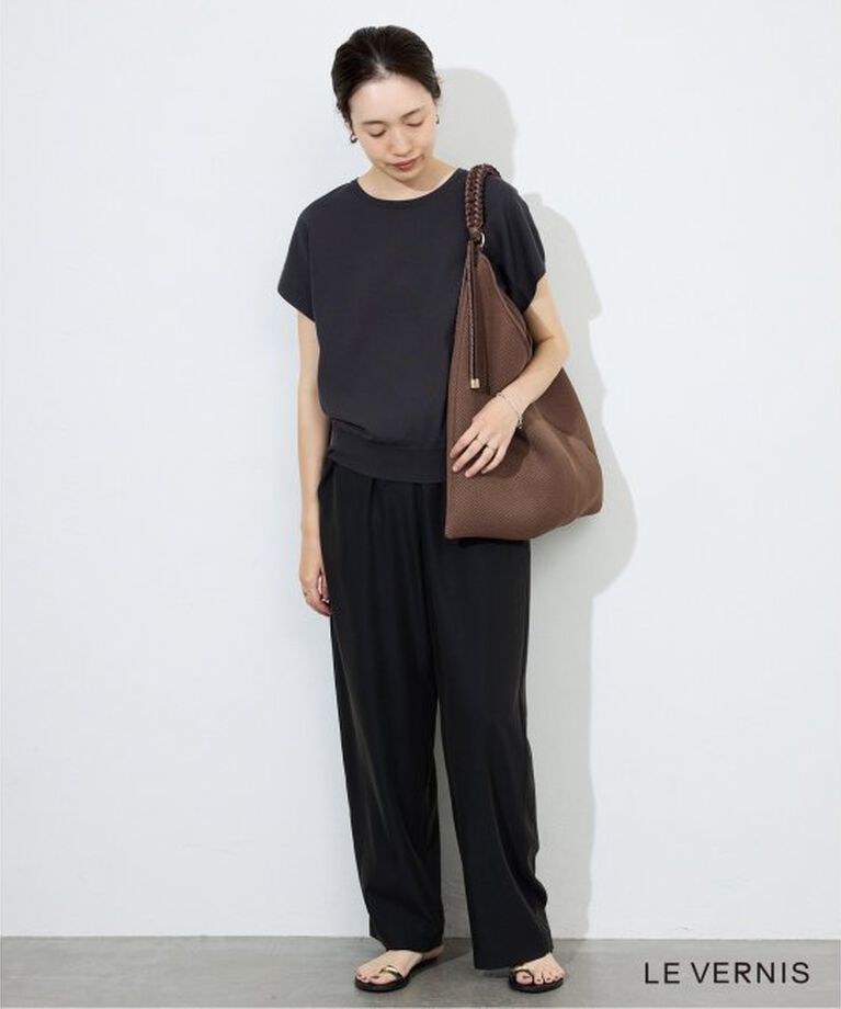 SLOBE IENA「《予約》LE VERNIS/ル ベルニ パラコードハンドルメッシュバック 235-211505」|ショルダー・メッセンジャー|
