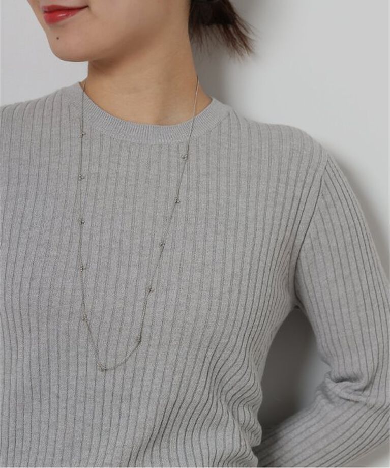 JOURNAL STANDARD relume「RELUME ツブネックレス ロング」|ネックレス|シルバー