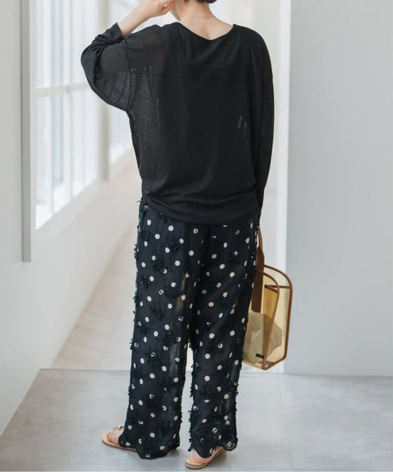 Spick and Span「《一部店舗+WEB限定》シアーBIGロンT」|Tシャツ・カットソー|