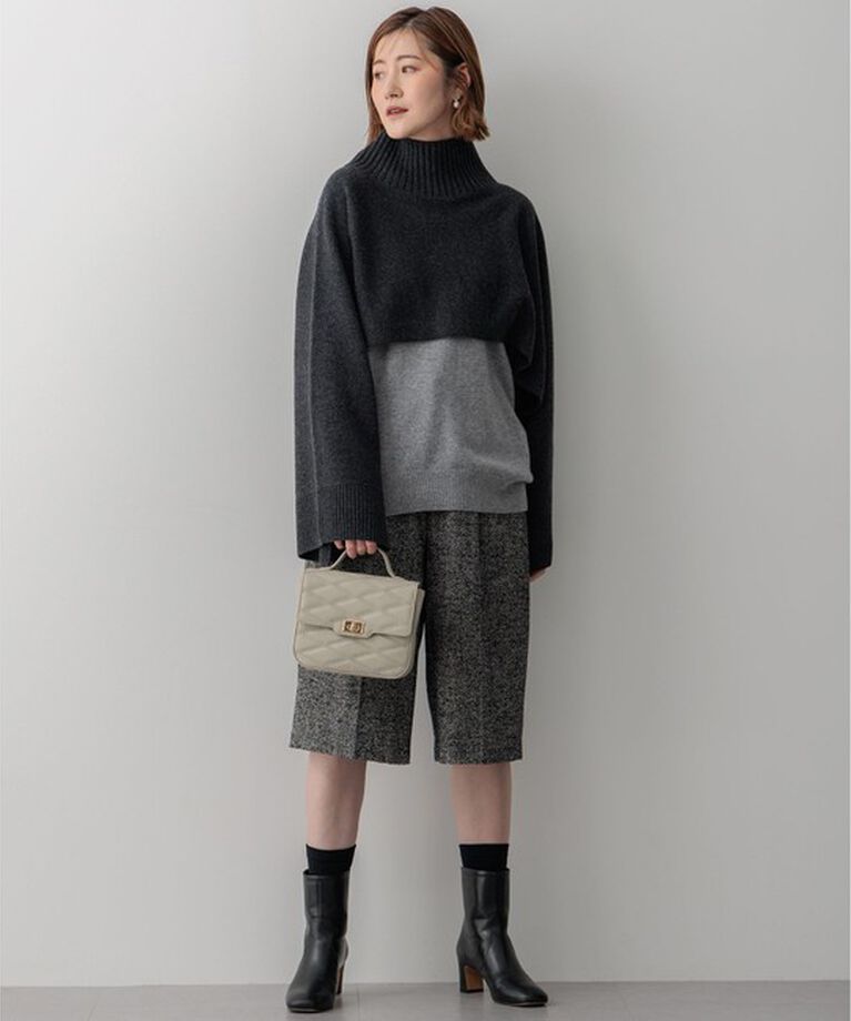 23区「【洗える】カシミヤブレンド マルチウェイ ストール」|ストール|