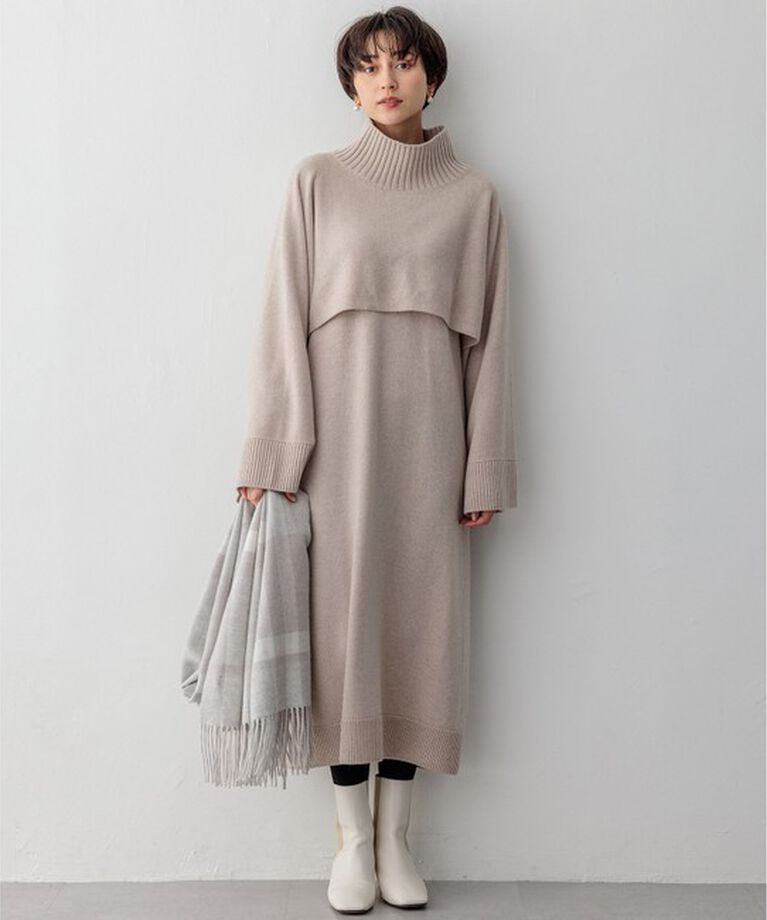 23区「【洗える】カシミヤブレンド マルチウェイ ストール」|ストール|