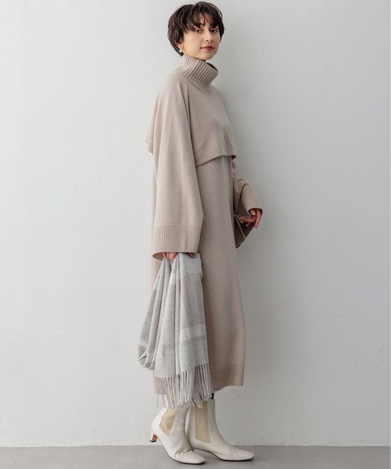 23区「【洗える】カシミヤブレンド マルチウェイ ストール」|ストール|