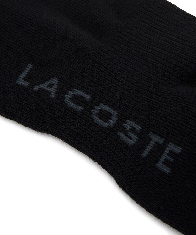 LACOSTE「足底パイル ロゴ スニーカー丈ソックス」|ソックス|