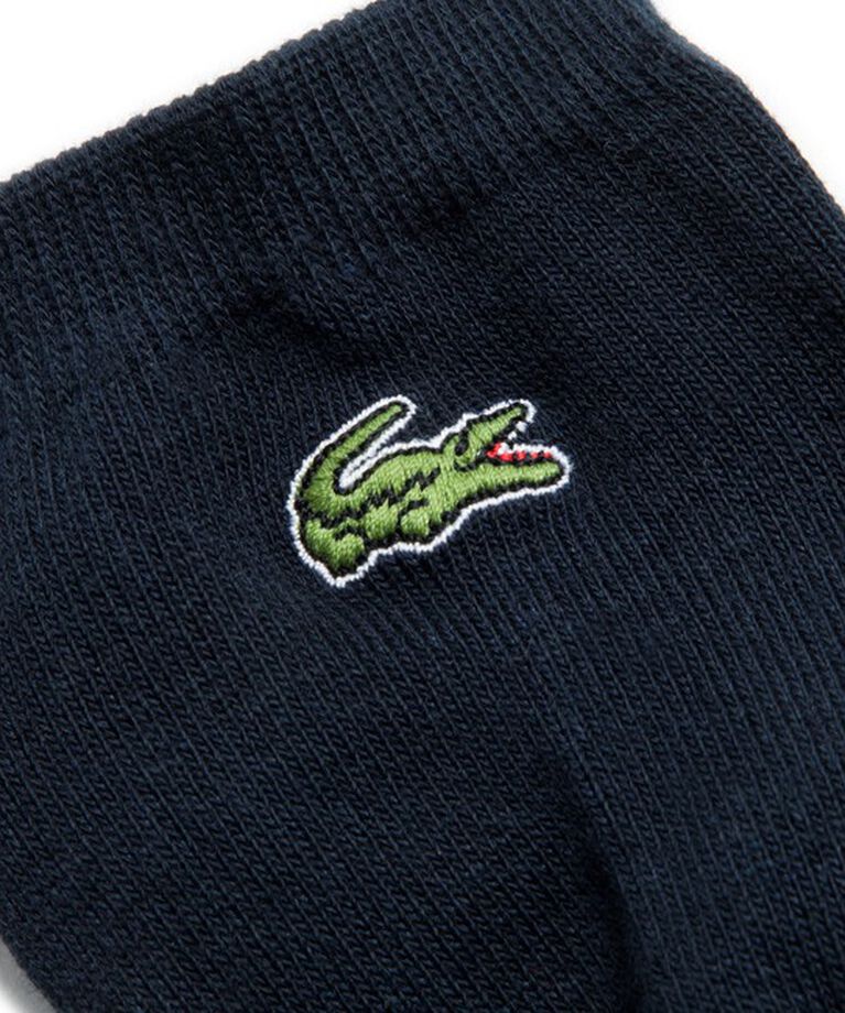 LACOSTE「足底パイル ロゴ スニーカー丈ソックス」|ソックス|