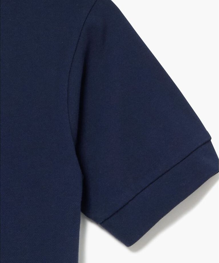 LACOSTE「ルーズフィット5分袖ポロドレス / ポロワンピース マキシ丈 ロング丈」|ワンピース|
