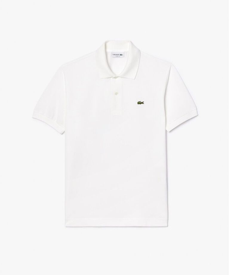LACOSTE「通気性 イージーケア 軽量鹿の子ピケ L.12.12ライトウェイト半袖ポロシャツ」|ポロシャツ|