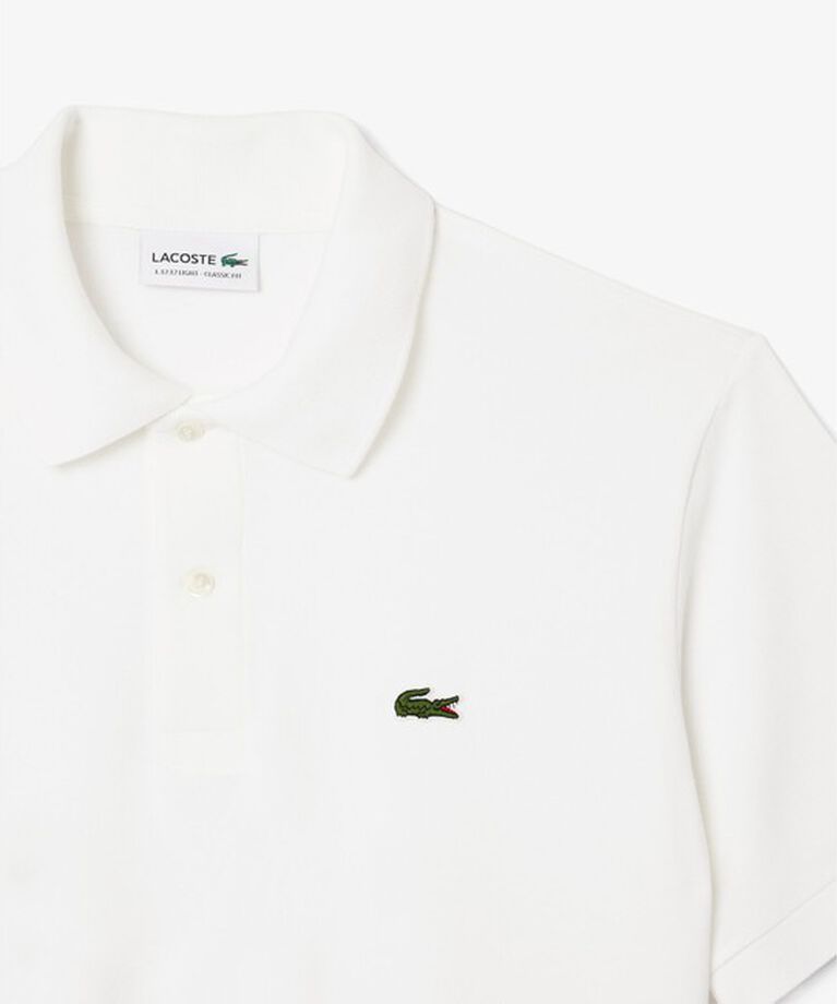LACOSTE「通気性 イージーケア 軽量鹿の子ピケ L.12.12ライトウェイト半袖ポロシャツ」|ポロシャツ|