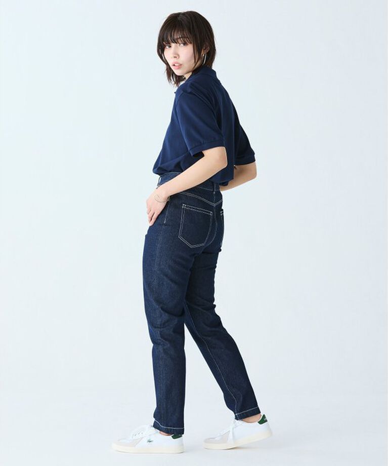 LACOSTE「通気性 イージーケア 軽量鹿の子ピケ L.12.12ライトウェイト半袖ポロシャツ」|ポロシャツ|