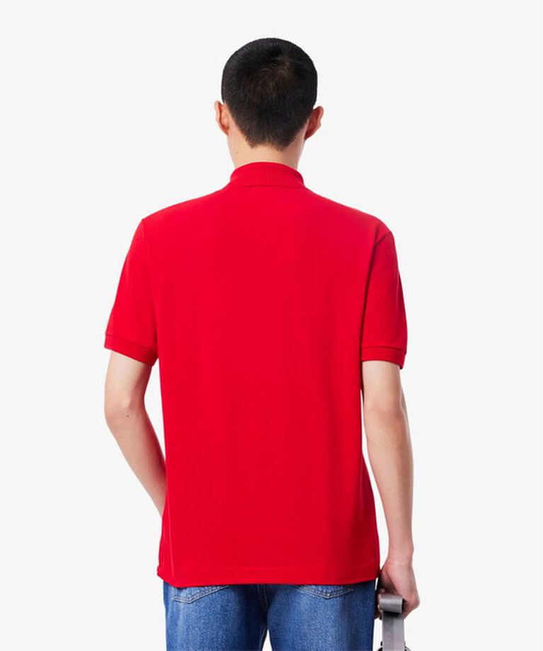 LACOSTE「通気性 イージーケア 軽量鹿の子ピケ L.12.12ライトウェイト半袖ポロシャツ」|ポロシャツ|