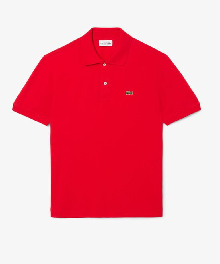 LACOSTE「通気性 イージーケア 軽量鹿の子ピケ L.12.12ライトウェイト半袖ポロシャツ」|ポロシャツ|