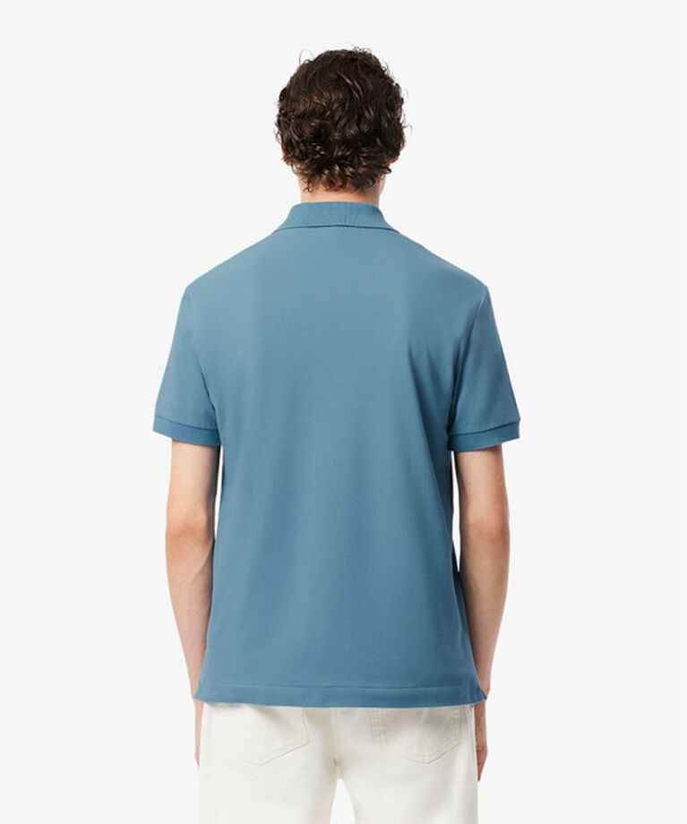 LACOSTE「通気性 イージーケア 軽量鹿の子ピケ L.12.12ライトウェイト半袖ポロシャツ」|ポロシャツ|