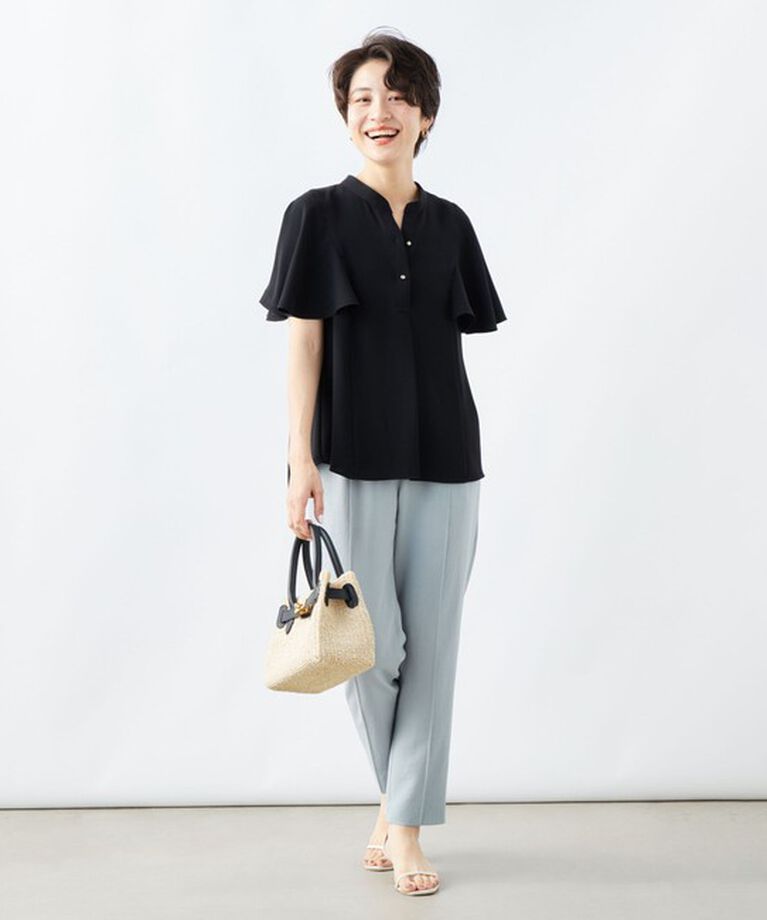 NOLLEY'S sophi「ウォッシャブルストレッチドライツイルイージーパンツ」|その他|