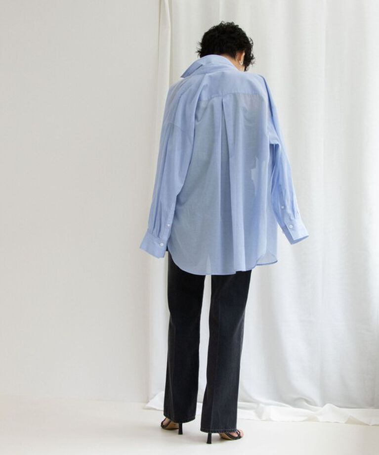 Rie Miller「【RM denim】センタープレスハイウエストデニム」|デニム|