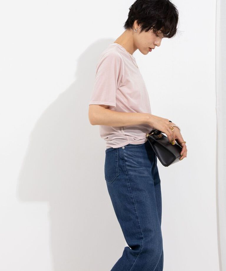 NOLLEY'S「シアーベロアTシャツ」|Tシャツ・カットソー|