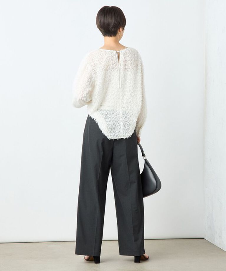 NOLLEY'S sophi「＜飯豊まりえさん着用＞ウォッシャブルウエスト折り返し2WAYワイドパンツ」|その他|