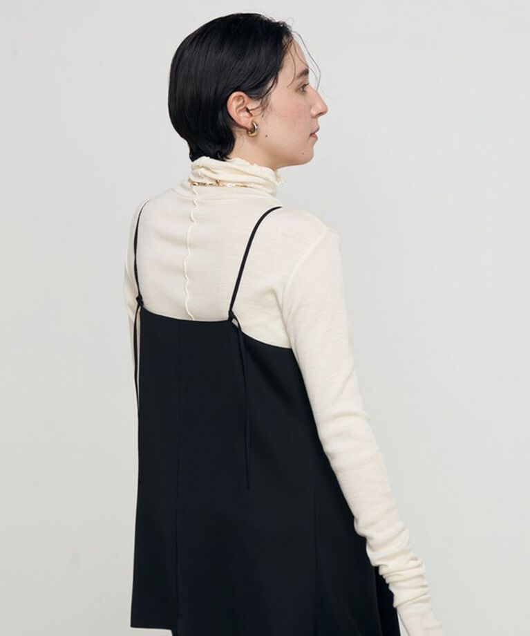NOLLEY'S「MY STANDARDウォッシャブルリブタートル 24AW」|Tシャツ・カットソー|