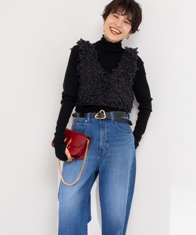 NOLLEY'S「MY STANDARDウォッシャブルリブタートル 24AW」|Tシャツ・カットソー|