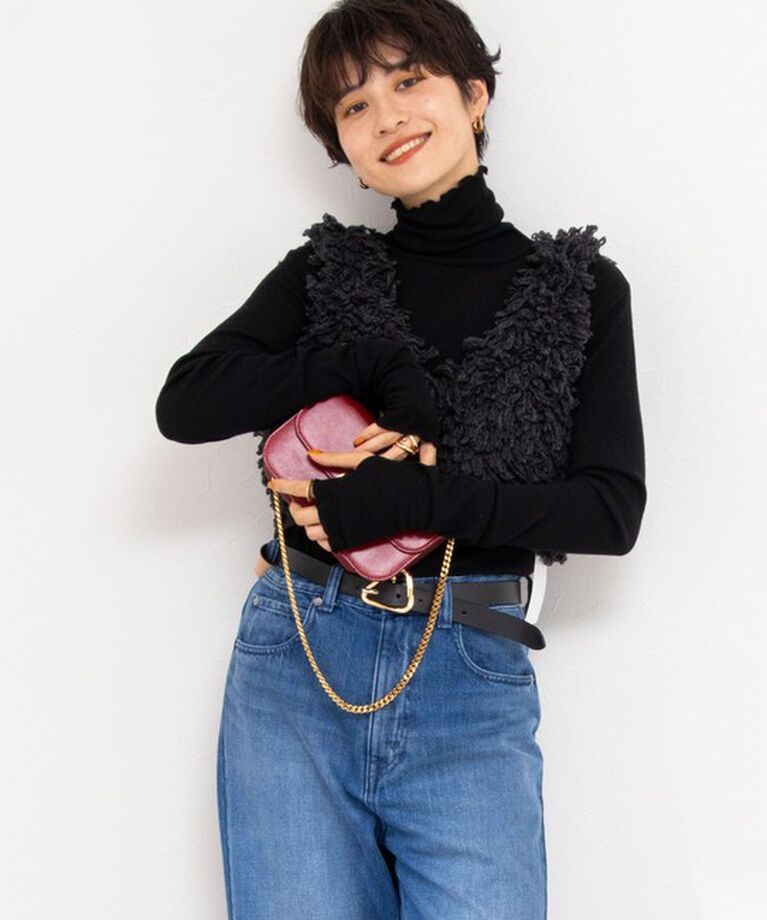 NOLLEY'S「MY STANDARDウォッシャブルリブタートル 24AW」|Tシャツ・カットソー|