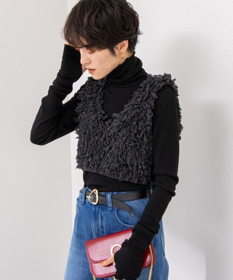 NOLLEY'S「MY STANDARDウォッシャブルリブタートル 24AW」|Tシャツ・カットソー|
