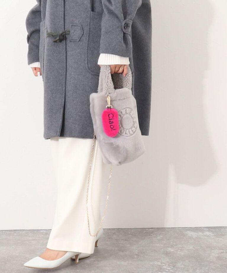 NOLLEY'S「ムートン刺繍バッグ　made in Italy」|トートバッグ|