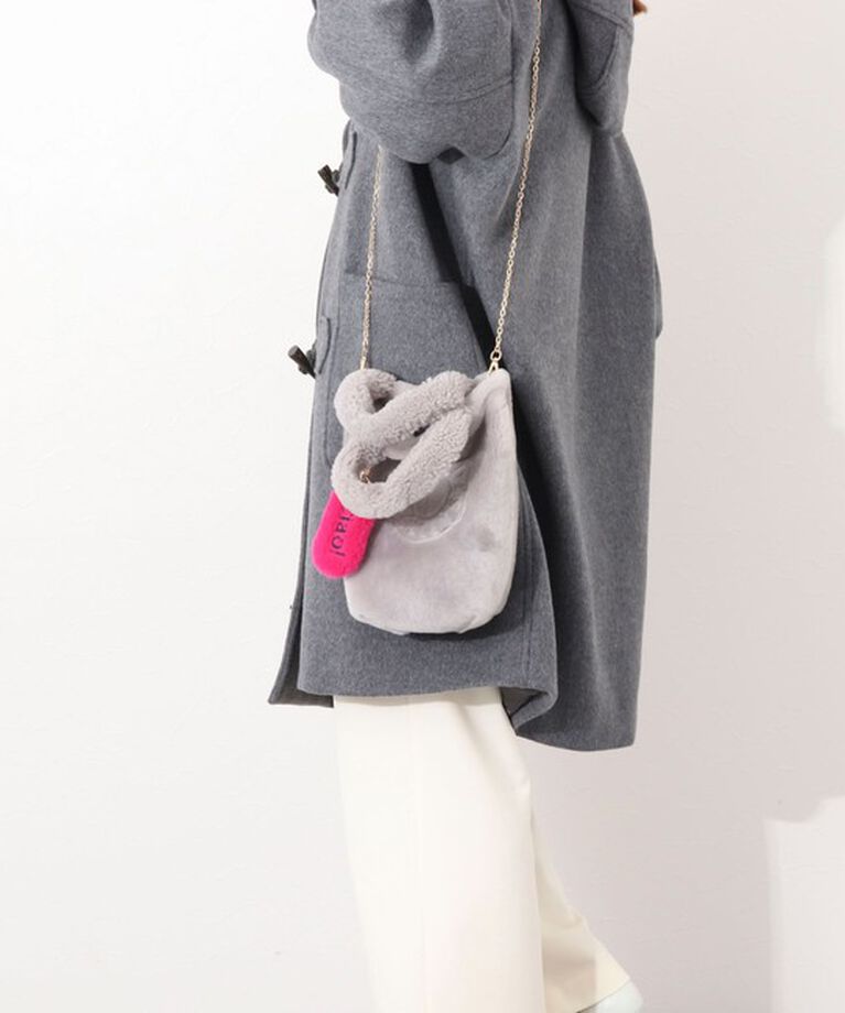 NOLLEY'S「ムートン刺繍バッグ　made in Italy」|トートバッグ|