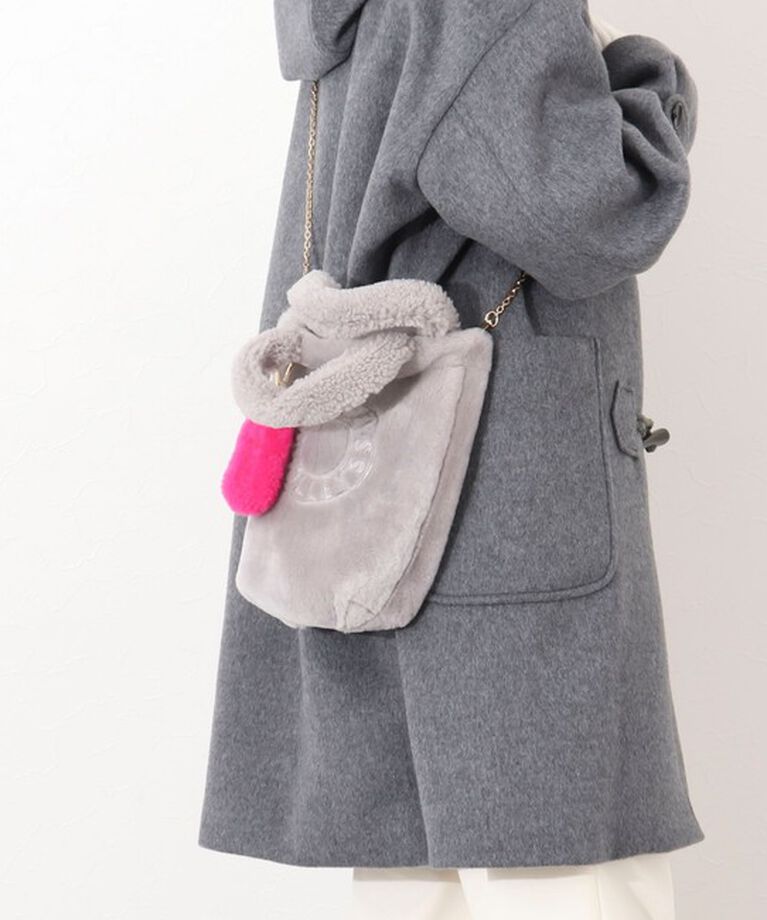 NOLLEY'S「ムートン刺繍バッグ　made in Italy」|トートバッグ|