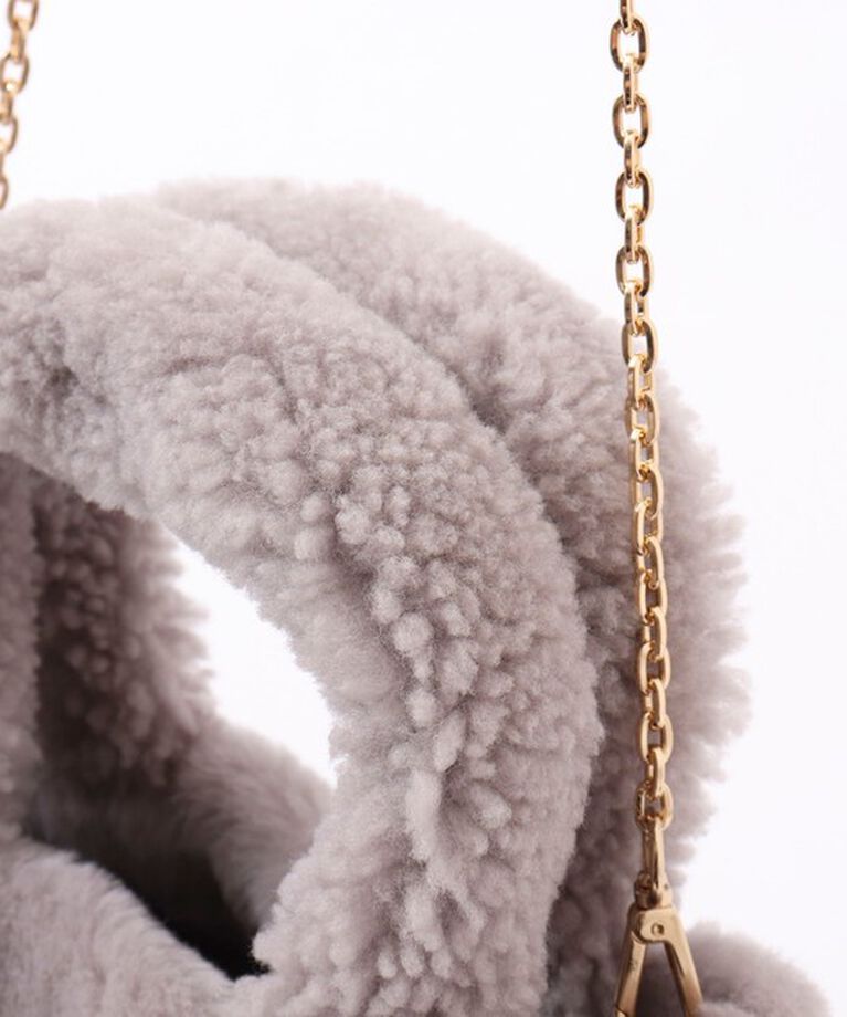 NOLLEY'S「ムートン刺繍バッグ　made in Italy」|トートバッグ|