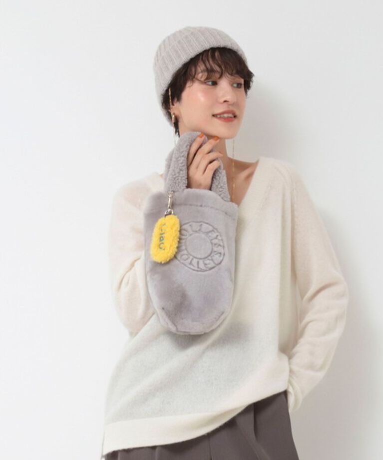 NOLLEY'S「ムートン刺繍バッグ　made in Italy」|トートバッグ|
