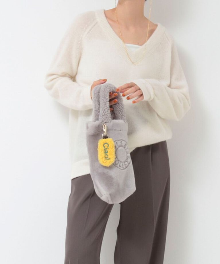 NOLLEY'S「ムートン刺繍バッグ　made in Italy」|トートバッグ|