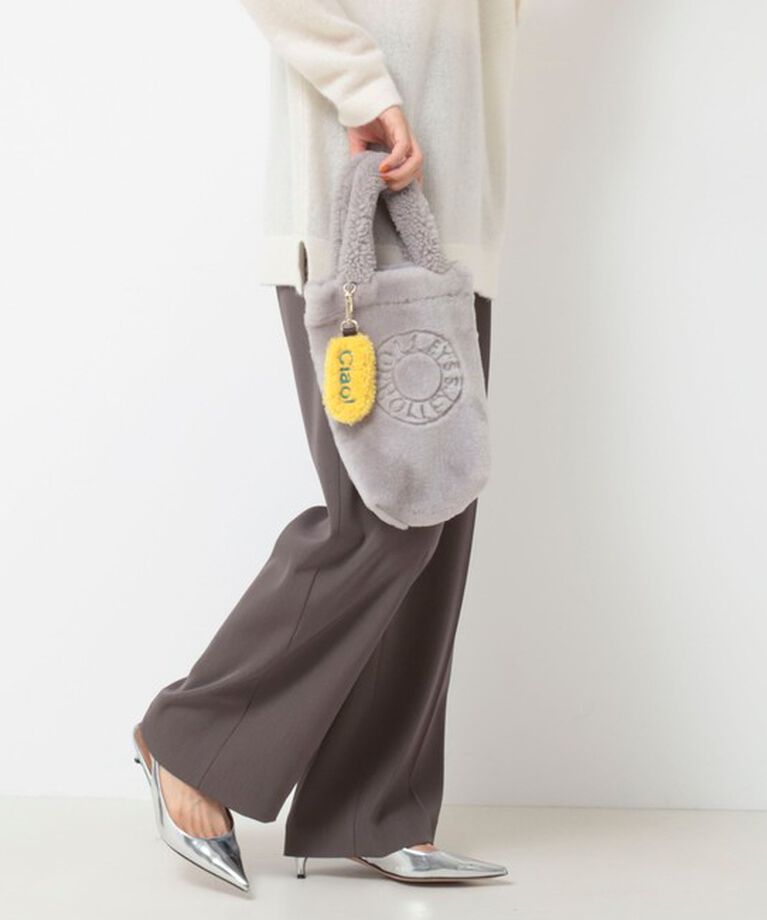 NOLLEY'S「ムートン刺繍バッグ　made in Italy」|トートバッグ|