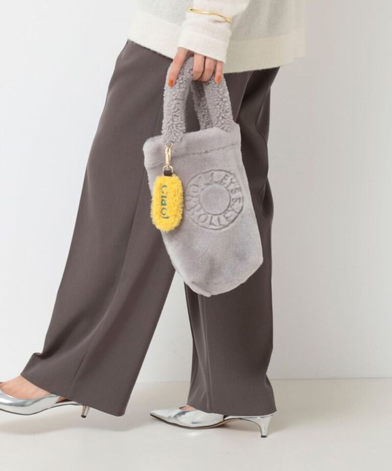 NOLLEY'S「ムートン刺繍バッグ　made in Italy」|トートバッグ|