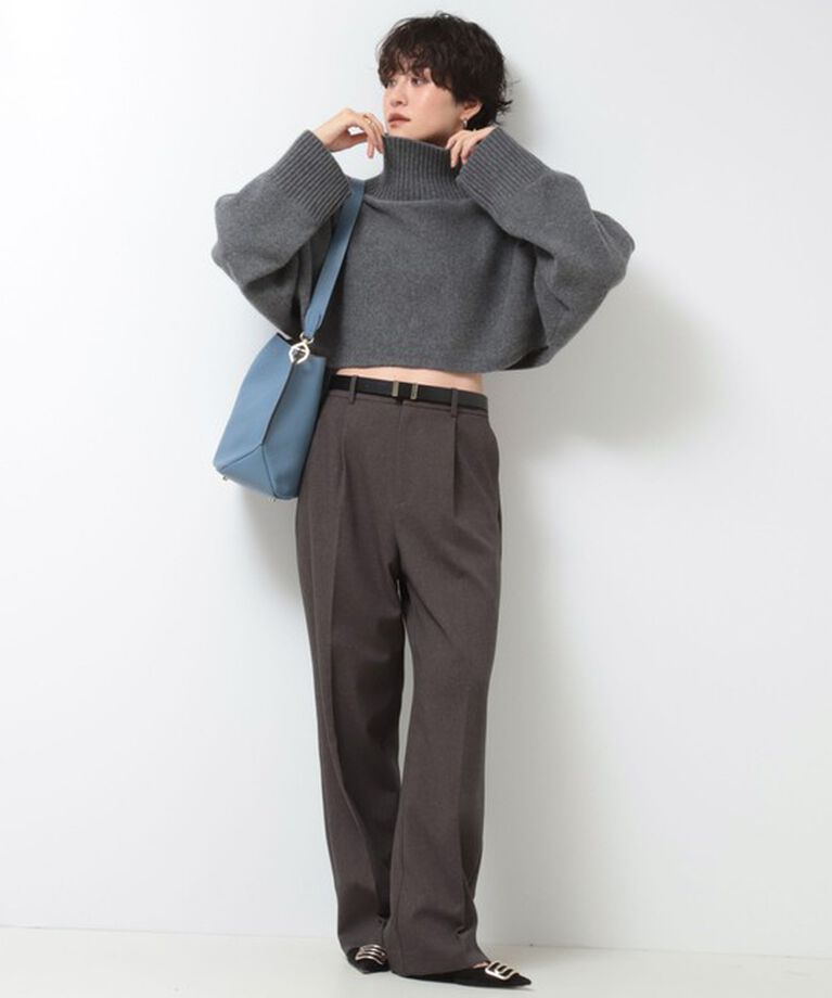 NOLLEY'S「ウォッシャブルウール調愛されイージーワイドパンツ」|その他|