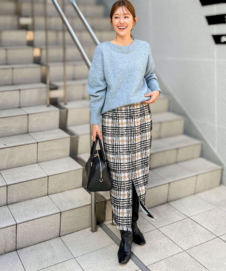 NOLLEY'S sophi「モヘヤラメスパンコール2WAYプルオーバーニット」|ニット・セーター|