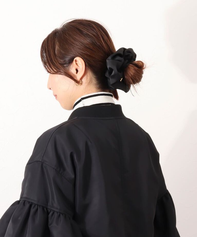 NOLLEY'S「サテンビッグシュシュ」|ヘアゴム・シュシュ|