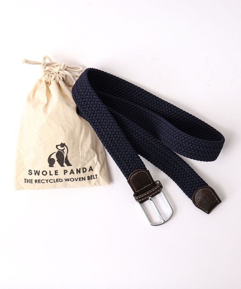 NOLLEY'S goodman「【SWOLE PANDA/スウォール パンダ】RECYCLED WOVEN BELT SOLID」|ベルト|