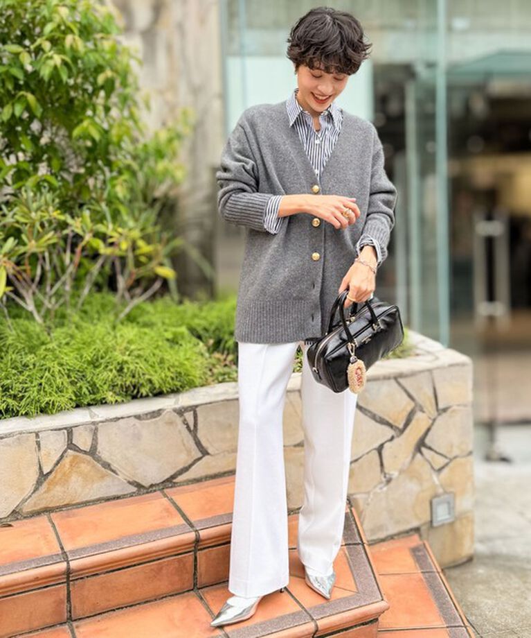 NOLLEY'S「愛されフラノタックワイドパンツ」|その他|