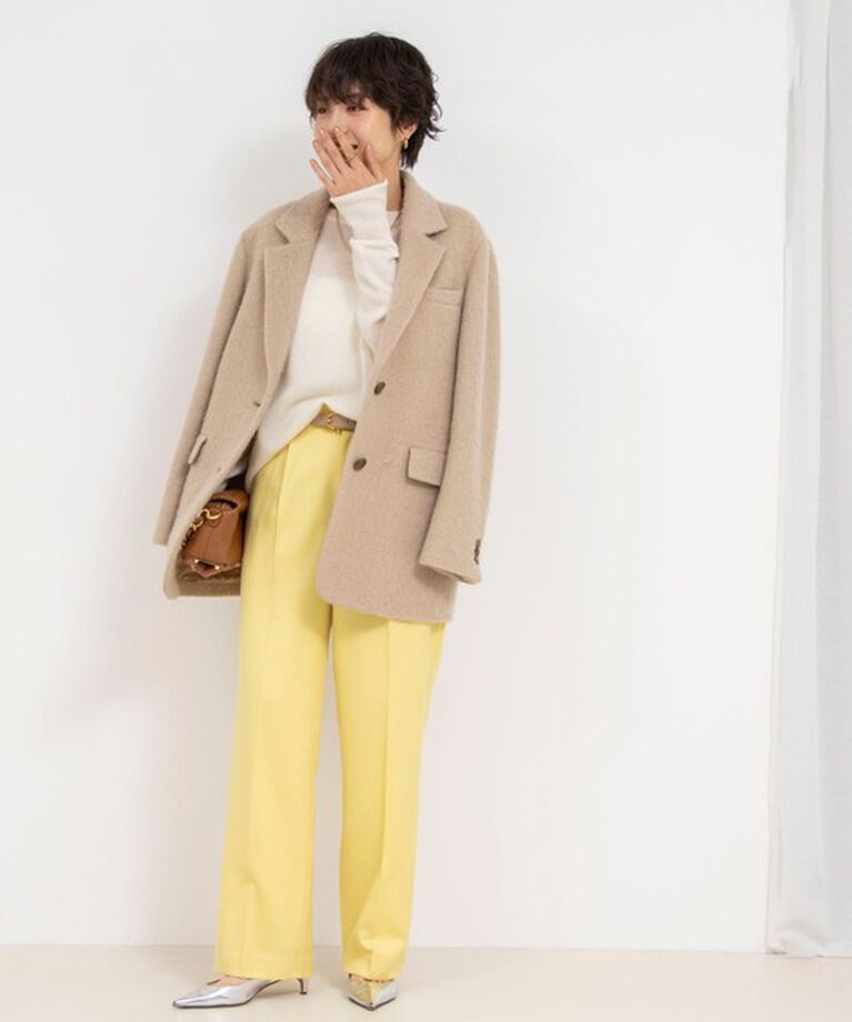 NOLLEY'S「愛されフラノタックワイドパンツ」|その他|