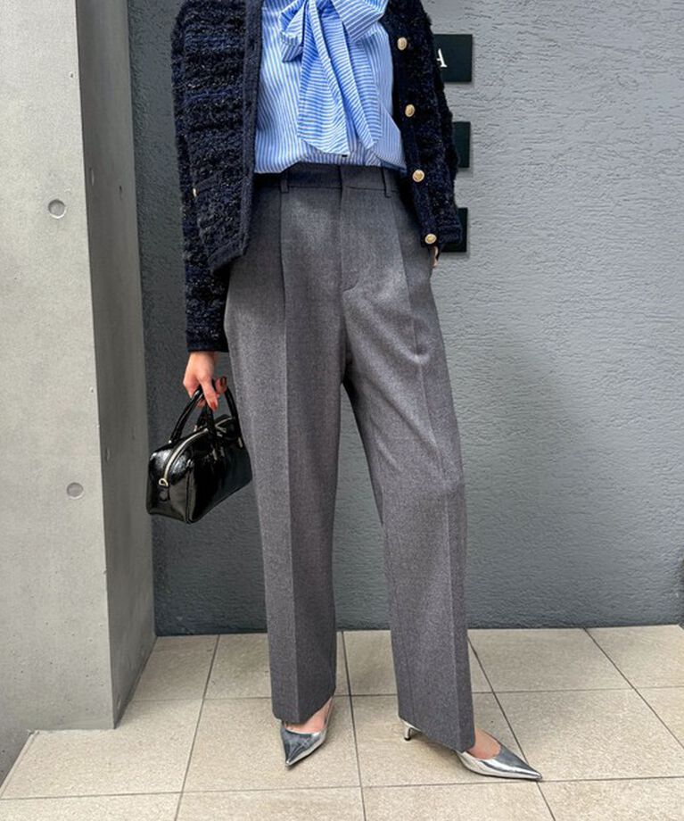 NOLLEY'S「愛されフラノタックワイドパンツ」|その他|