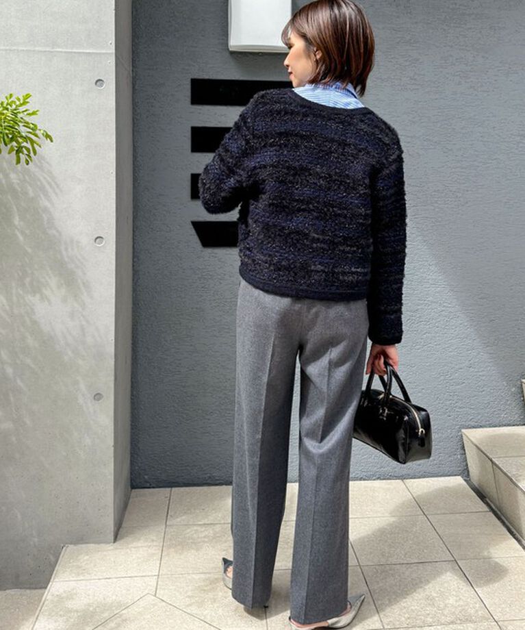 NOLLEY'S「愛されフラノタックワイドパンツ」|その他|