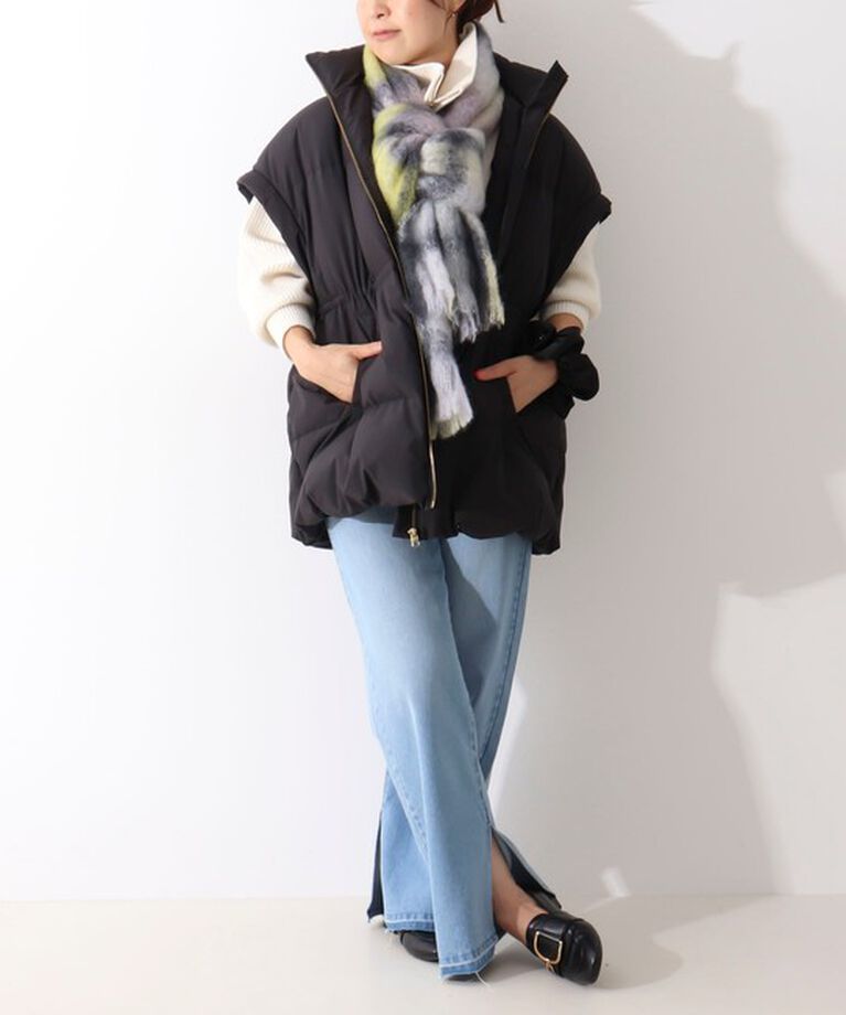 NOLLEY'S「【MANTAS EZCARAY/マンタス エスカライ】MOHAIR TARTAN/モヘヤチェックマフラー」|マフラー|